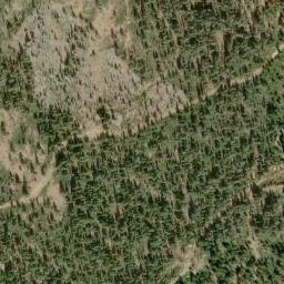 Satellite imagery of Blue Divide, US