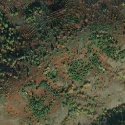 Satellite imagery of Cerovski Rid, MK