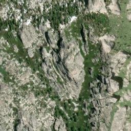 Satellite imagery of Castle Crags, US