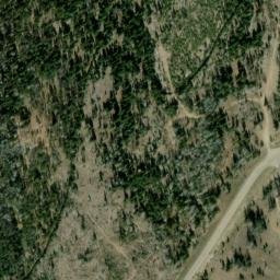 Satellite imagery of G 74 — NGS MP0307 — Carbon County, US, US