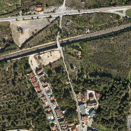 Satellite imagery of Cabo Gros, ES