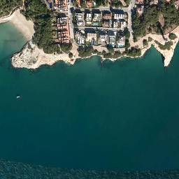 Satellite imagery of Cabo Gros, ES
