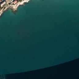 Satellite imagery of Cabo Gros, ES