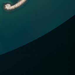 Satellite imagery of Cabo Gros, ES