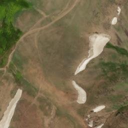 Satellite imagery of Qurama Tizmasi, UZ