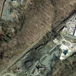 Satellite imagery of West Nyack Trap Rock Quarry, US