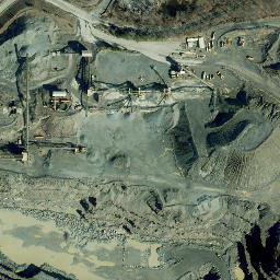 Satellite imagery of West Nyack Trap Rock Quarry, US