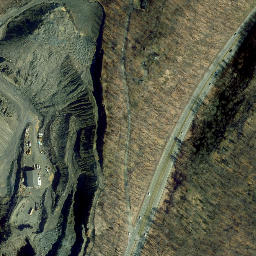 Satellite imagery of West Nyack Trap Rock Quarry, US