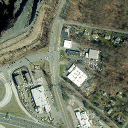 Satellite imagery of West Nyack Trap Rock Quarry, US
