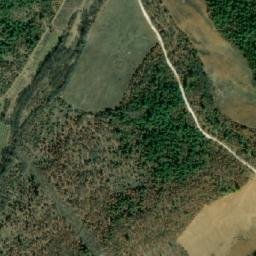 Satellite imagery of Mečkina Jama, MK