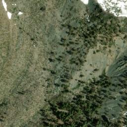 Satellite imagery of Cinnabar Mine, US