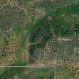 Satellite imagery of A 74 — NGS MP0296 — Carbon County, US, US