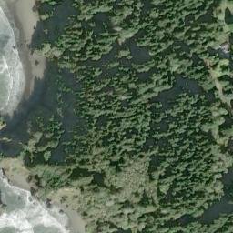 Satellite imagery of Omenoku Point, US