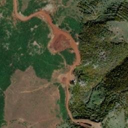 Satellite imagery of Qafa e Thanës, AL