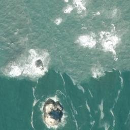 Satellite imagery of Trinidad Head, US