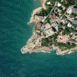 Satellite imagery of Cap Salou, ES