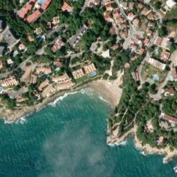 Satellite imagery of Cap Salou, ES