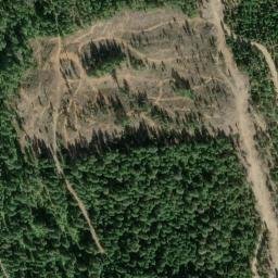 Satellite imagery of Rancheria Ridge, US