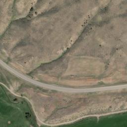 Satellite imagery of W 72 — NGS MP0287 — Carbon County, US, US