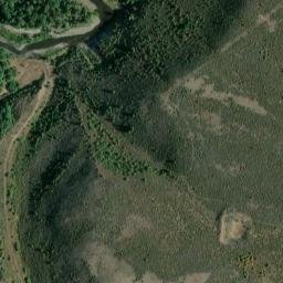 Satellite imagery of N 131 — NGS MP0323 — Carbon County, US, US