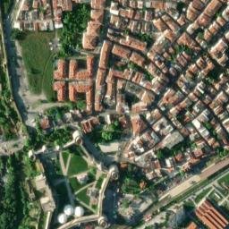 Satellite imagery of Golden Gate (Constantinople), TR