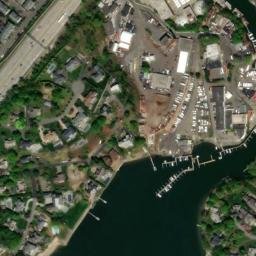 Satellite imagery of Byram Point, US