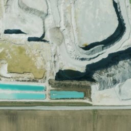 Satellite imagery of Francesville Quarry, US