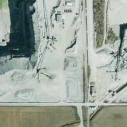 Satellite imagery of Francesville Quarry, US