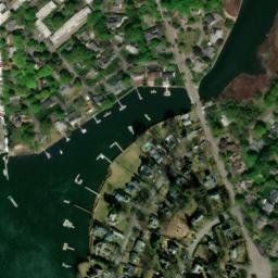 Satellite imagery of Guion Neck, US