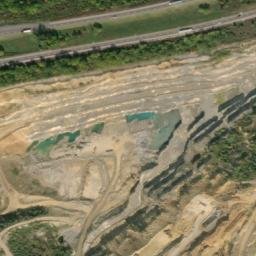 Satellite imagery of Curtin Gap Quarry, US