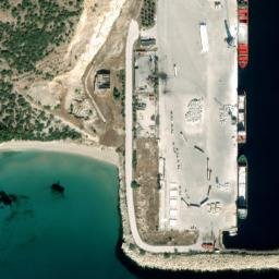Satellite imagery of Ákra Spathí, GR