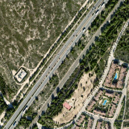 Satellite imagery of Cap de Sant Jordi, ES