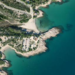 Satellite imagery of Cap de Sant Jordi, ES