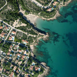 Satellite imagery of Punta de Cala Moscas, ES