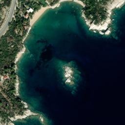 Satellite imagery of Ákra Átsinos, GR