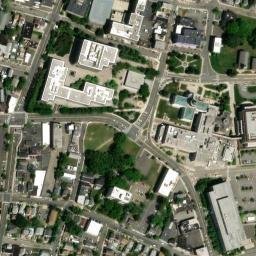Satellite imagery of HACKENSACK BERGEN CTHSE FLAG — NGS KV3883, US