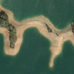 Satellite imagery of Batham Dredge Mine, US