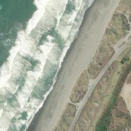 Satellite imagery of Samoa Peninsula, US