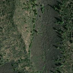 Satellite imagery of Hat Creek Rim, US