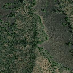 Satellite imagery of Hat Creek Rim, US