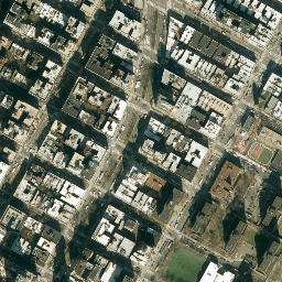 Satellite imagery of (former) East River Savings Bank branch, US