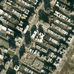 Satellite imagery of (former) East River Savings Bank branch, US