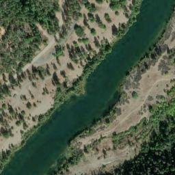 Satellite imagery of Lewiston Dredge Mine, US