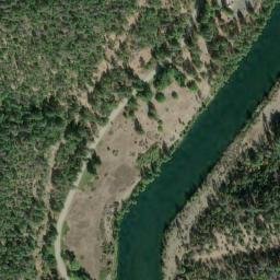 Satellite imagery of Lewiston Dredge Mine, US