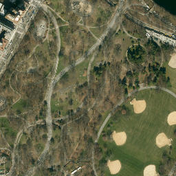 Satellite imagery of Belvedere Castle, US