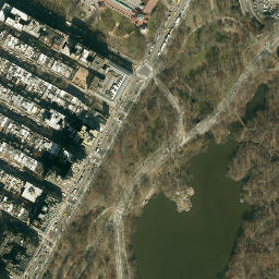 Satellite imagery of Belvedere Castle, US