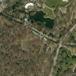 Satellite imagery of Belvedere Castle, US