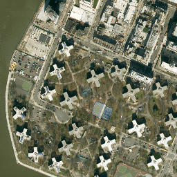 Satellite imagery of Hallets Point, US