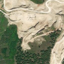 Satellite imagery of Kodra Gurit të Bardhë, AL