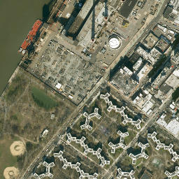 Satellite imagery of Welfare Island Correction Hospital, US
